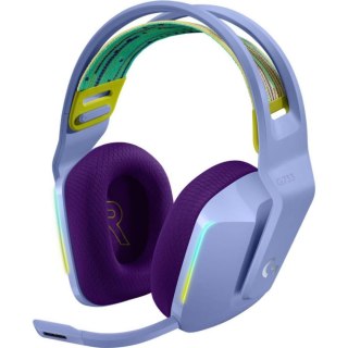 ZESTAW SŁUCHAWKOWY GAMING G733 WRL LILAC 981-000890 LOGITECH