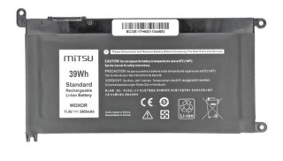 Bateria MITSU do Dell Vostro 14 5BM332 (3400 mAh /11.4V )