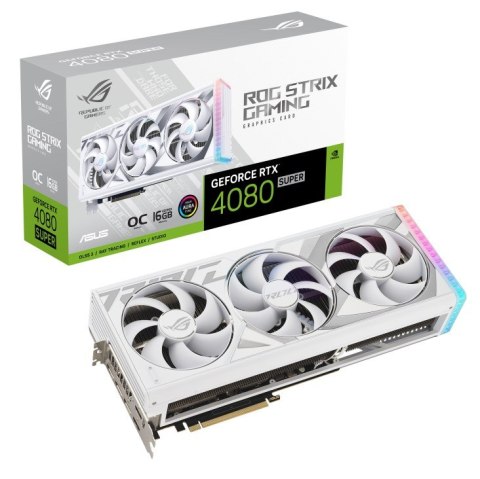 Karta graficzna ASUS ROG Strix GeForce RTX 4080 SUPER OC 16GB WHITE 90YV0KB2-M0NA00