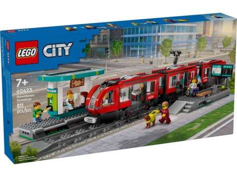 LEGO City Tramwaj miejski ze stacją 60423