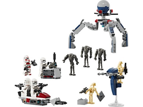 LEGO Star Wars 75372 Zestaw bitewny z żołnierzem armii klonów™ i droidem bojowym™