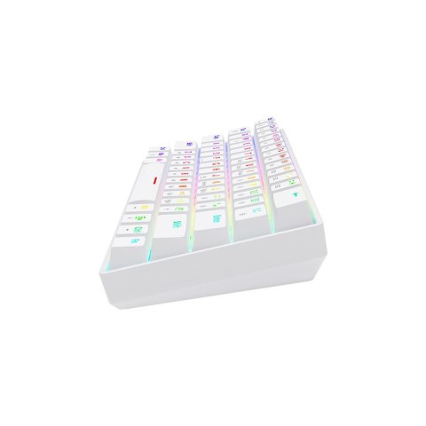 Klawiatura przewodowa SAVIO WHITEOUT X2 Blue Outemu, Hot Swap, mechaniczna, podświetlenie RGB Klawiatura przewodowa SAVIO WHITEOUT X2 Blue Outemu, Hot Swap, mechaniczna, podświetlenie RGB