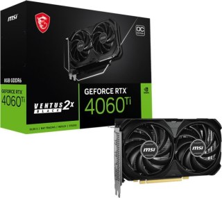 Karta graficzna MSI RTX 4060 Ti 8G VENTUS 2X BLACK