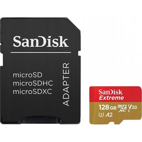 Karta pamięci SANDISK 128 GB Karta Micro SD