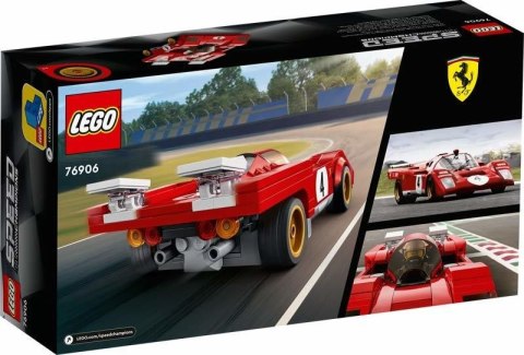 LEGO 76906 SPEED CHAMPIONS 1970 Ferrari 512 M p4