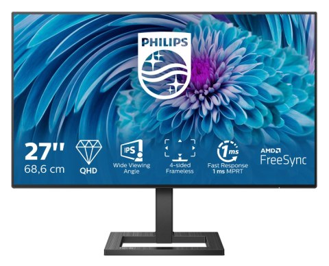 Philips 27, 2560x1440, IPS Flat, H/A