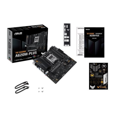 ASUS TUF GAMING A620M-PLUS AMD A620 Gniazdo AM5 micro ATX ASUS TUF GAMING A620M-PLUS AMD A620 Gniazdo AM5 micro ATX