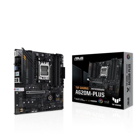 ASUS TUF GAMING A620M-PLUS AMD A620 Gniazdo AM5 micro ATX ASUS TUF GAMING A620M-PLUS AMD A620 Gniazdo AM5 micro ATX