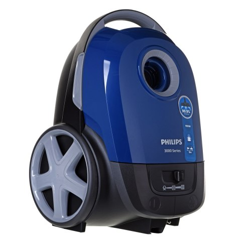 Philips | Odkurzacz | Seria 3000 XD3110/09 | W workach | Moc 900 W | Pojemność na kurz 3 L | Niebieski