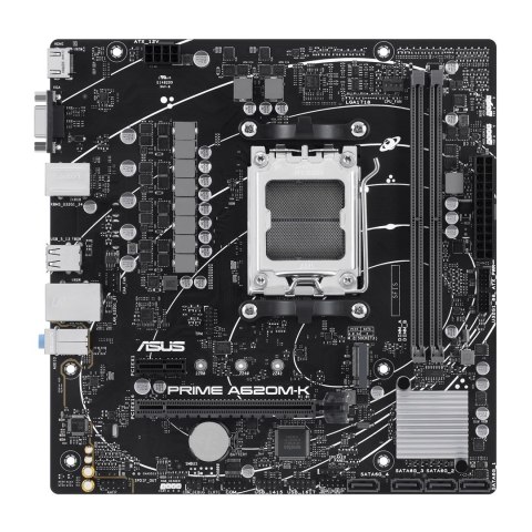ASUS PRIME A620M-K AMD A620 Gniazdo AM5 micro ATX ASUS PRIME A620M-K AMD A620 Gniazdo AM5 micro ATX