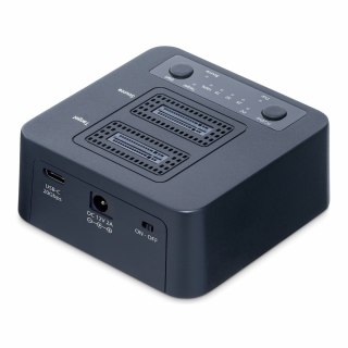 StarTech.com M2-HDD-DUPLICATOR-N1 duplikator Duplikator HDD/SSD 1 kopii Czarny