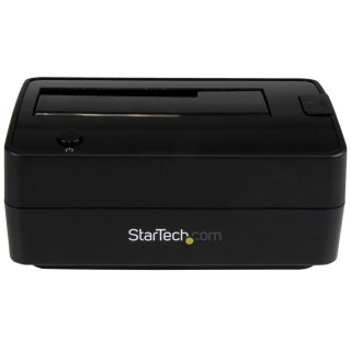 StarTech.com SDOCKU313E stacja dokująca do dysków twardych USB 3.2 Gen 2 (3.1 Gen 2) Type-B Czarny