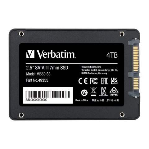 VI550 S3 2.5 SSD 4TB/2.5INCH SATA 3D NAND SSD