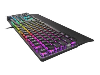 Genesis THOR 400 RGB Klawiatura gamingowa Oświetlenie LED RGB (USA) Przewodowa 1,6 m