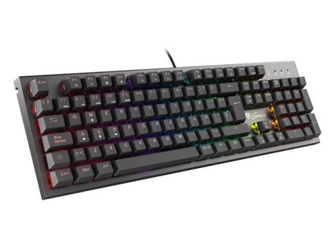 KLAWIATURA DLA GRACZY GENESIS THOR 300 RGB ES PODŚWIETLENIE MECHANICZNA BROWN SWITCH SOFTWARE