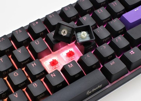 Klawiatura do gier Ducky One 2 Mini, MX-Brown, RGB-LED - czarna, układ CH-E