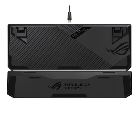 ASUS ROG Strix Scope NX TKL Deluxe klawiatura Gaming USB Niemiecki Czarny, Szary ASUS ROG Strix Scope NX TKL Deluxe klawiatura Gaming USB Niemiecki Czarny, Szary