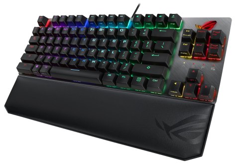 ASUS ROG Strix Scope NX TKL Deluxe klawiatura Gaming USB Niemiecki Czarny, Szary ASUS ROG Strix Scope NX TKL Deluxe klawiatura Gaming USB Niemiecki Czarny, Szary
