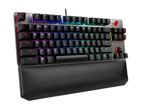 ASUS ROG Strix Scope NX TKL Deluxe klawiatura Gaming USB Niemiecki Czarny, Szary ASUS ROG Strix Scope NX TKL Deluxe klawiatura Gaming USB Niemiecki Czarny, Szary