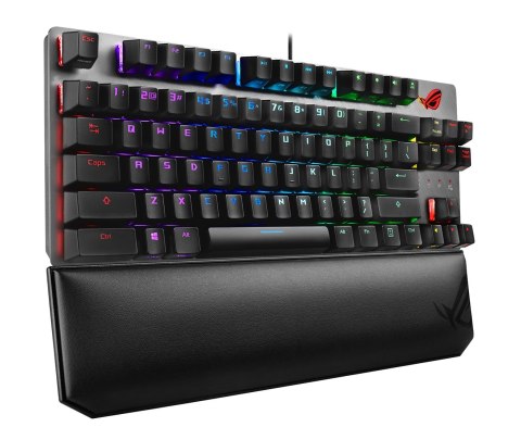 ASUS ROG Strix Scope NX TKL Deluxe klawiatura Gaming USB Niemiecki Czarny, Szary ASUS ROG Strix Scope NX TKL Deluxe klawiatura Gaming USB Niemiecki Czarny, Szary