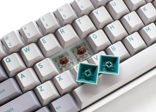 Klawiatura gamingowa Ducky One 3 Mist Grey SF, RGB LED - MX-Ergo-Clear (USA)