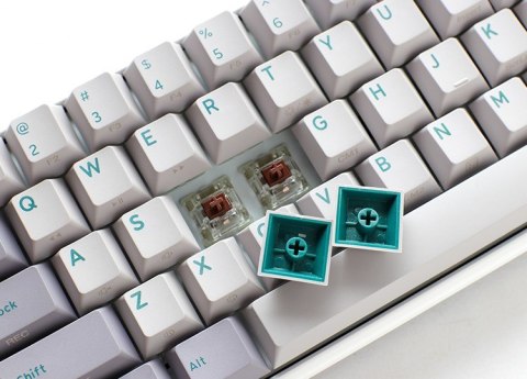 Klawiatura gamingowa Ducky One 3 Mist Grey SF, RGB LED - MX-Speed-Silver (US)