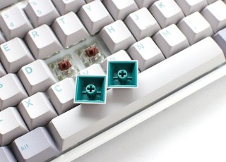 Klawiatura gamingowa Ducky One 3 Mist Grey TKL, RGB LED - MX-Speed-Silver (US)