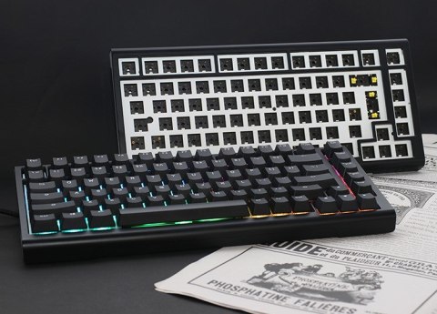 Klawiatura gamingowa Ducky Tinker 75 RGB - MX-Brown (ISO-DE)