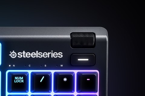 SteelSeries Apex 3 Gaming Keyboard, US Layout, Wired, Black SteelSeries Apex 3 Gaming keyboard IP32 water resistant for protecti