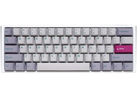 Ducky One 3 Mist Grey Mini Klawiatura Gamingowa, RGB LED - MX-Blue