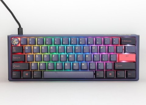 Klawiatura gamingowa Ducky One 3 Cosmic Blue Mini, RGB LED - MX-Silent-Red (US) Klawiatura gamingowa Ducky One 3 Cosmic Blue Mini, RGB LED - MX-Silent-Red (US)