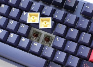 Klawiatura gamingowa Ducky One 3 Cosmic Blue, RGB LED - MX-Ergo-Clear