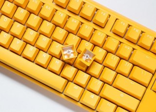 Klawiatura gamingowa Ducky One 3 Yellow TKL, RGB LED - MX-Red (US)