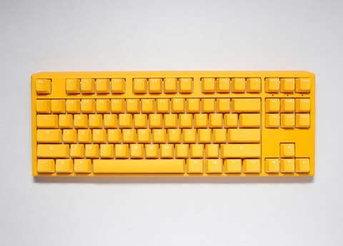 Klawiatura gamingowa Ducky One 3 Yellow TKL, RGB LED - MX-Red (US)