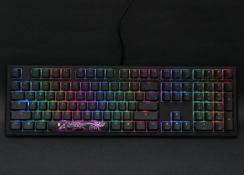 Klawiatura gamingowa Ducky Shine 7 PBT - MX-Black (USA), dioda LED RGB, zaciemnienie