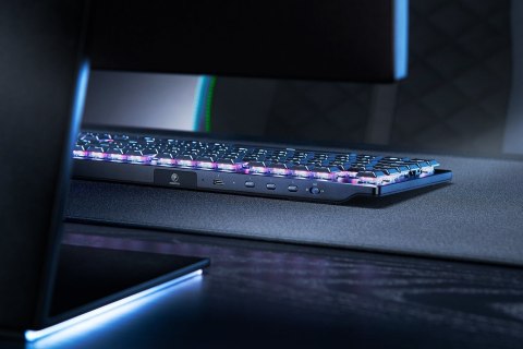 Klawiatura Razer Gaming Keyboard Deathstalker V2 Pro Tenkeyless RGB LED Light, US, Bezprzewodowa, Czarny, Przełączniki optyczne 