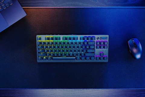 Klawiatura Razer Gaming Keyboard Deathstalker V2 Pro Tenkeyless RGB LED Light, US, Bezprzewodowa, Czarny, Przełączniki optyczne 