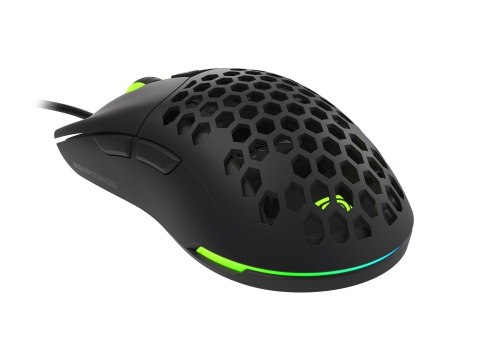 MYSZ DLA GRACZY GENESIS KRYPTON 750 LEKKA 8000DPI RGB CZARNA GAMINGOWA PAW3333