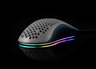 Mysz Arozzi Favo Ultra Light Gaming Mouse - czarno-szara