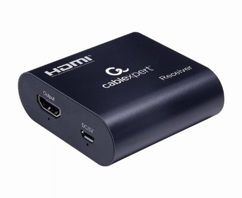 Gembird DEX-HDMI-03 przedłużacz AV Czarny