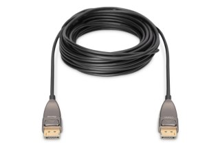 Kabel DP/DP M/M czarny 30m DisplayPort 1.4 Hybrydowy AOC 8K 60Hz UHD