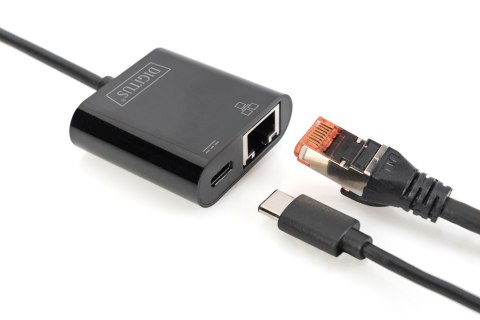 Palec | Adapter USB-Type-C Gigabit Ethernet + PD z funkcją zasilania | DN-3027 | Ilość portów HDMI