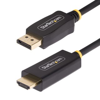 StarTech.com 3F-DP-HDMI-4K60-HDR adapter kablowy 1 m DisplayPort HDMI Typu A (Standard) Czarny