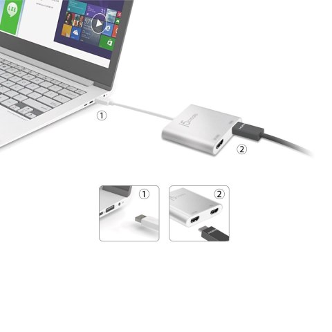 USB 3.0 TO DUAL HDMI/MULTI-MONITOR ADAPTER