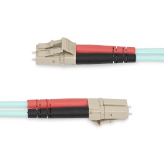 OM4 MULTIMODE FIBER CABLE/AQUA - LC/LC - 50/125 - 40/100GB