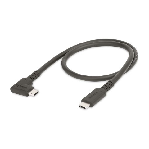 RUGGED RIGHT ANGLE USB-C CABLE/USB C TO C CABLE - 90 DEGREES