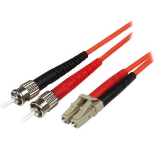 StarTech.com 50FIBLCST5 kabel InfiniBand / światłowodowy 5 m LC ST Czerwony