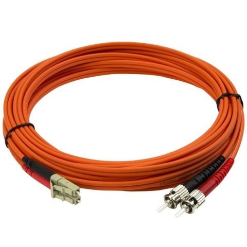 StarTech.com 50FIBLCST5 kabel InfiniBand / światłowodowy 5 m LC ST Czerwony