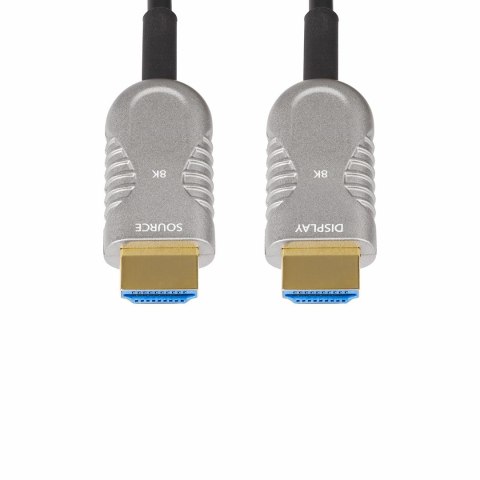 StarTech.com 8K-A-30F-HDMI-CABLE kabel HDMI 9,1 m HDMI Typu A (Standard) Czarny, Srebrny