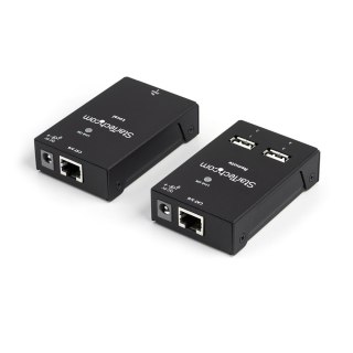 StarTech.com USB2004EXTV przedłużacz konsoli Nadajnik i odbiornik konsoli 480 Mbit/s